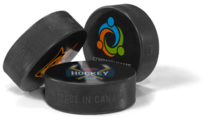 Lot De 5 Présentoirs Mural Pour Rondelles De Hockey - Décoration Sportive NHL - Noir - Neuf